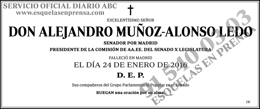Alejandro Muñoz-Alonso Ledo